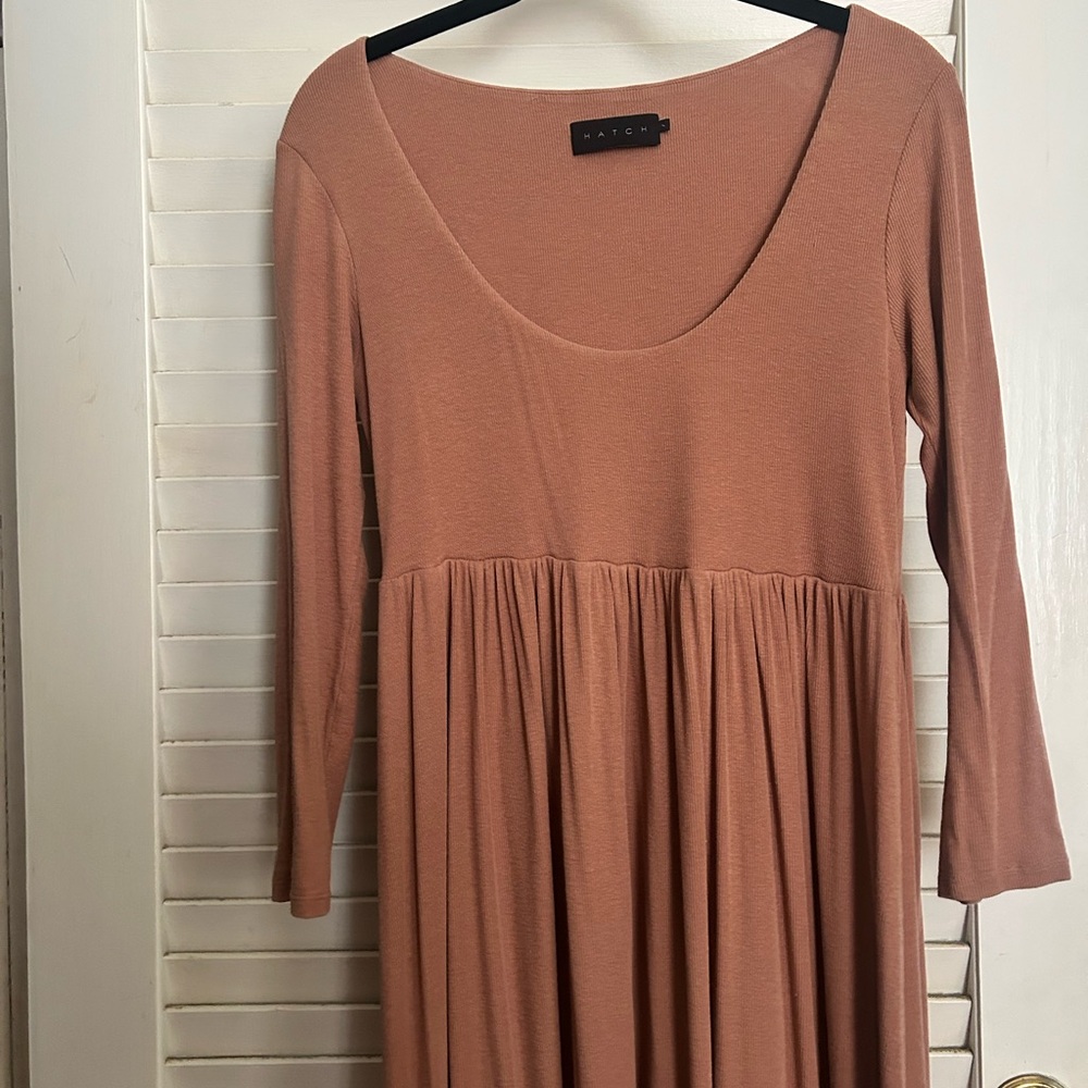 Hatch Women's Phoebe Dress in Clay